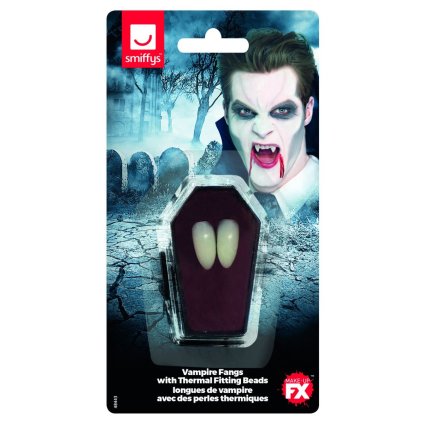 upíří špičáky s lepidlem
