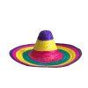 party klobouk mexican sombrero barevne