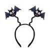 karnevalová čelenka s tykadla netopýr halloween pro děti