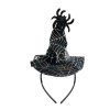 Mini čarodějnický klobouk s pavoukem