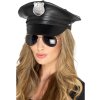 Koženková čepice Policista unisex