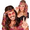 Hippies růžová čelenka