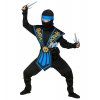 Dětský kostým japonský ninja modrý