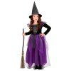 Dětský fialový kostým čarodějnice