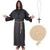 Pánský kostým temný mnich
