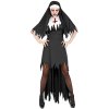 Hororový kostým jeptiška na halloween