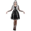 Černobílá Halloween sukně