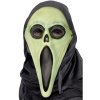 Maska s kapucí Vřískot (svítící ve tmě)