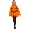 Dětské oranžové pončo Dýně