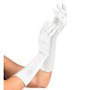 Dlouhé bílé rukavičky