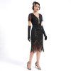 flapper saty velky gatsby cerne s trasnemi