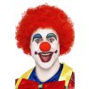 Červená paruka klaun