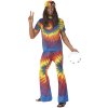 Pánský kostým Hippie batikovaný
