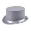 šedý cylindr klobouk