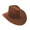 Kovbojský klobouk hnědý dospělý
