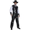Pánský kovbojský kostým černý