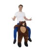 Kostým jezdec na medvědovi piggyback