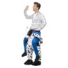 Kostým jezdec na krávě piggyback