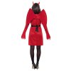 Dámský kostým Čertice s křídly partyzon