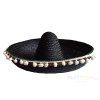 černé mexické sombrero velké