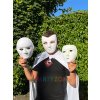 papirove masky karneval maskarni