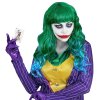 dámská zelená paruka Joker