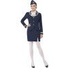 Kostým letušky modrá uniforma