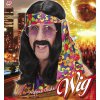 pánská černá hippies paruka