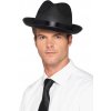 černý pánský fedora klobouk