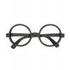 černé kulaté brýle