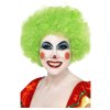 Zelená paruka klaun