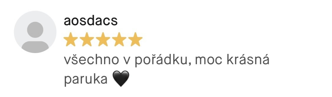 Recenze Paruky z druhé ruky