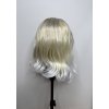 Popelavá blond syntetická paruka