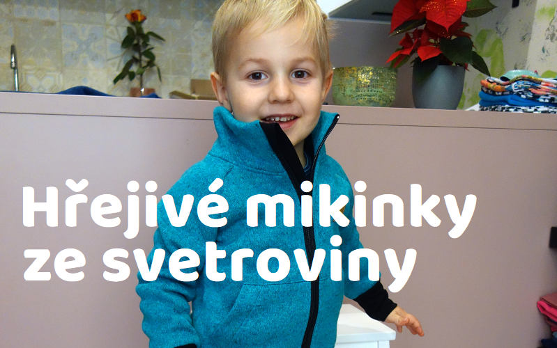 Mikiny z hřejivé svetroviny