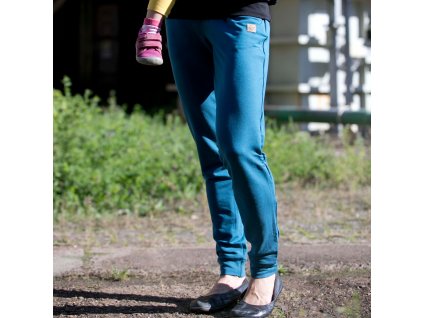 Tepláky modal petrolejové