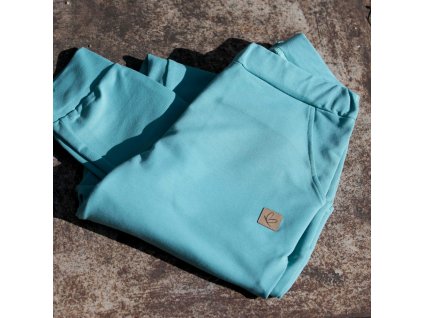 Tepláky tmavý mint