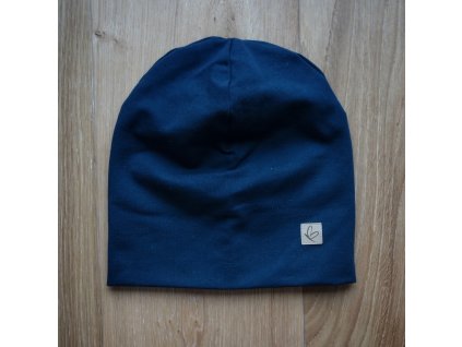 Čepice tmavě modrá