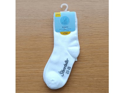 Ponožky klasik bílé 2pack