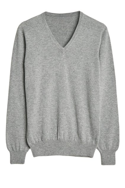 249 kasmirovy svetr grey sedy
