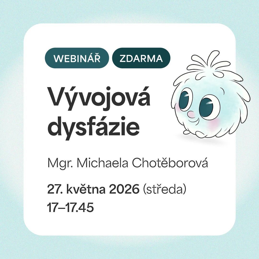 WEBINÁŘ ZDARMA: Vývojová dysfázie