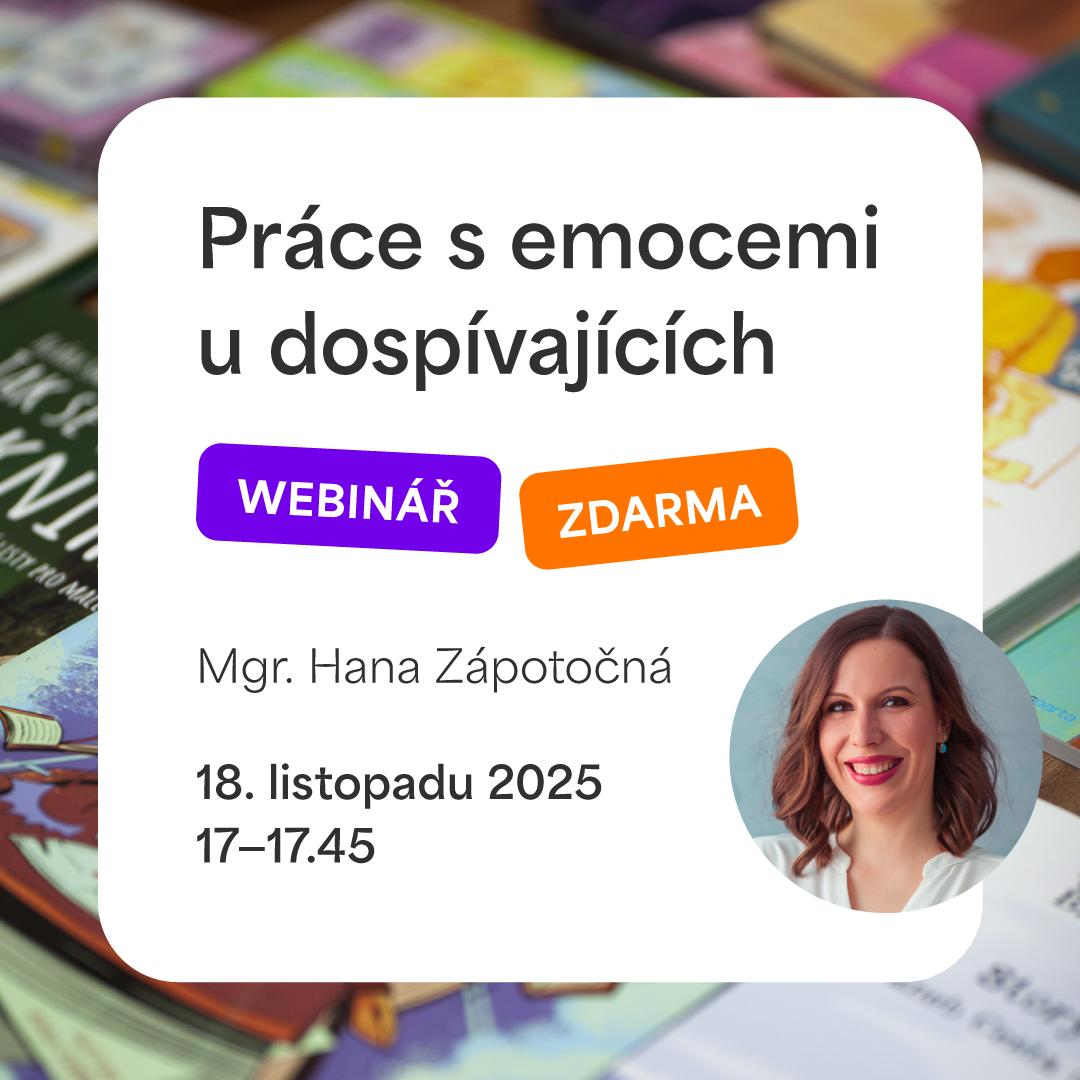 WEBINÁŘ ZDARMA: Práce s emocemi u dospívajících (nejen) s PAS