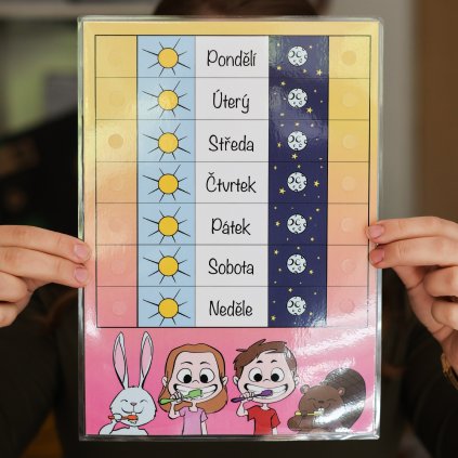 Zoubkový kalendář – motivační plánovač