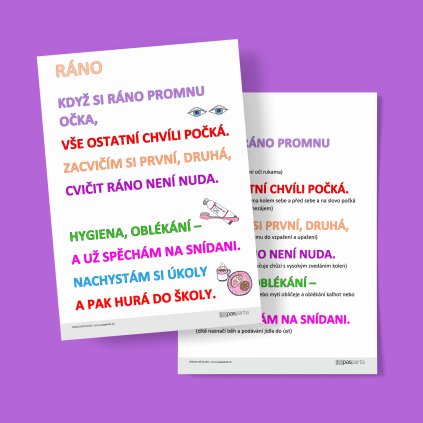 Procvičovak Říkadla trochu s pohybem 3
