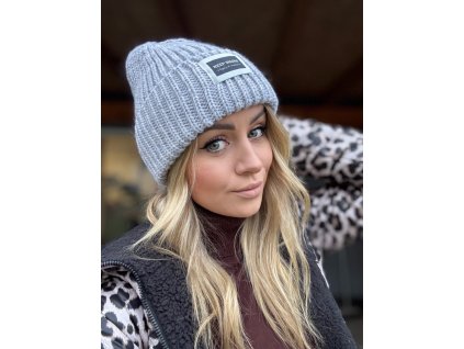 Zimní čepice GREY