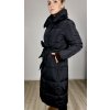 Dlouhá prošívaná bunda LONG černá