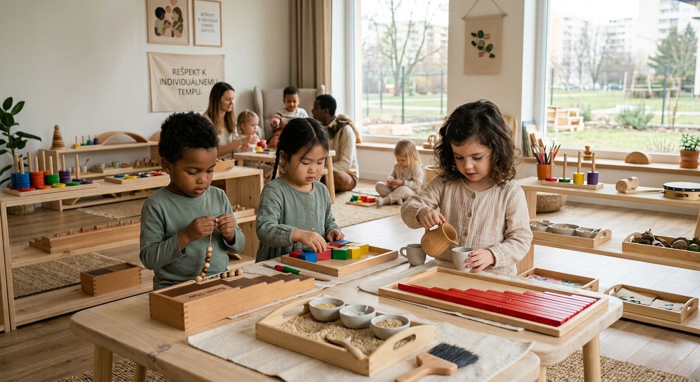 Montessori hračky a princípy: Ako vychovať úžasné dieťa hravou formou