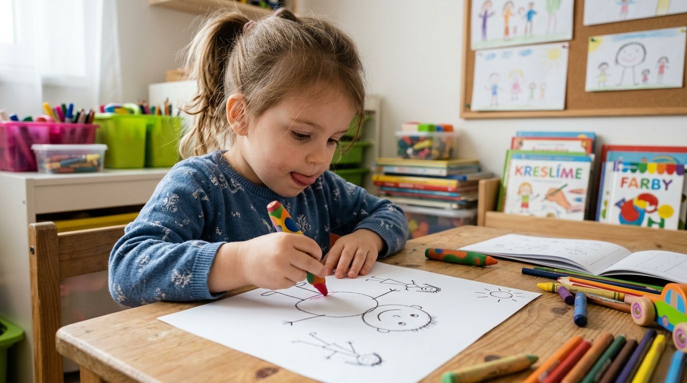 Ako nakresliť postavu: Sprievodca vývojom kresby u detí