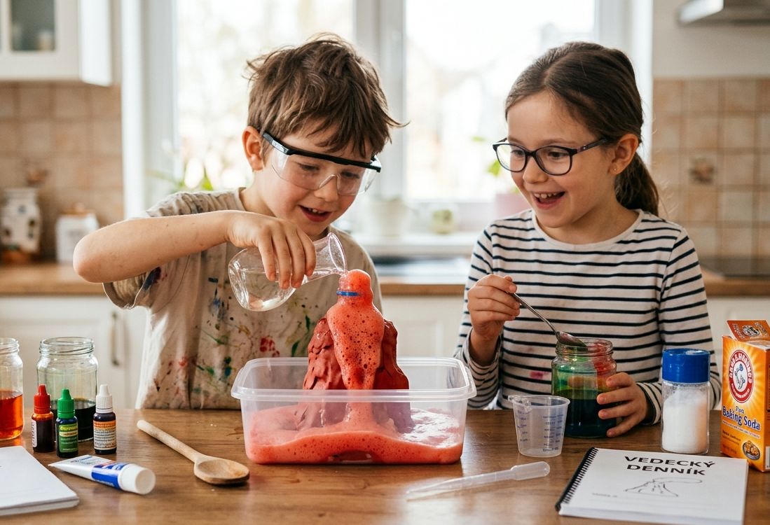 Pokusy pre deti: Domáce vedecké a chemické experimenty 1