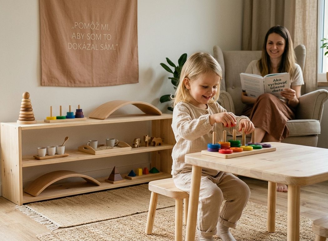 Montessori hračky a aktivity: Ako vychovať úžasné dieťa (1)