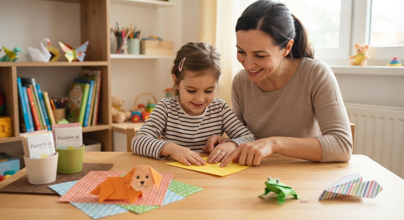 Origami pre deti: Jednoduché návody na skladanie z papiera (1)